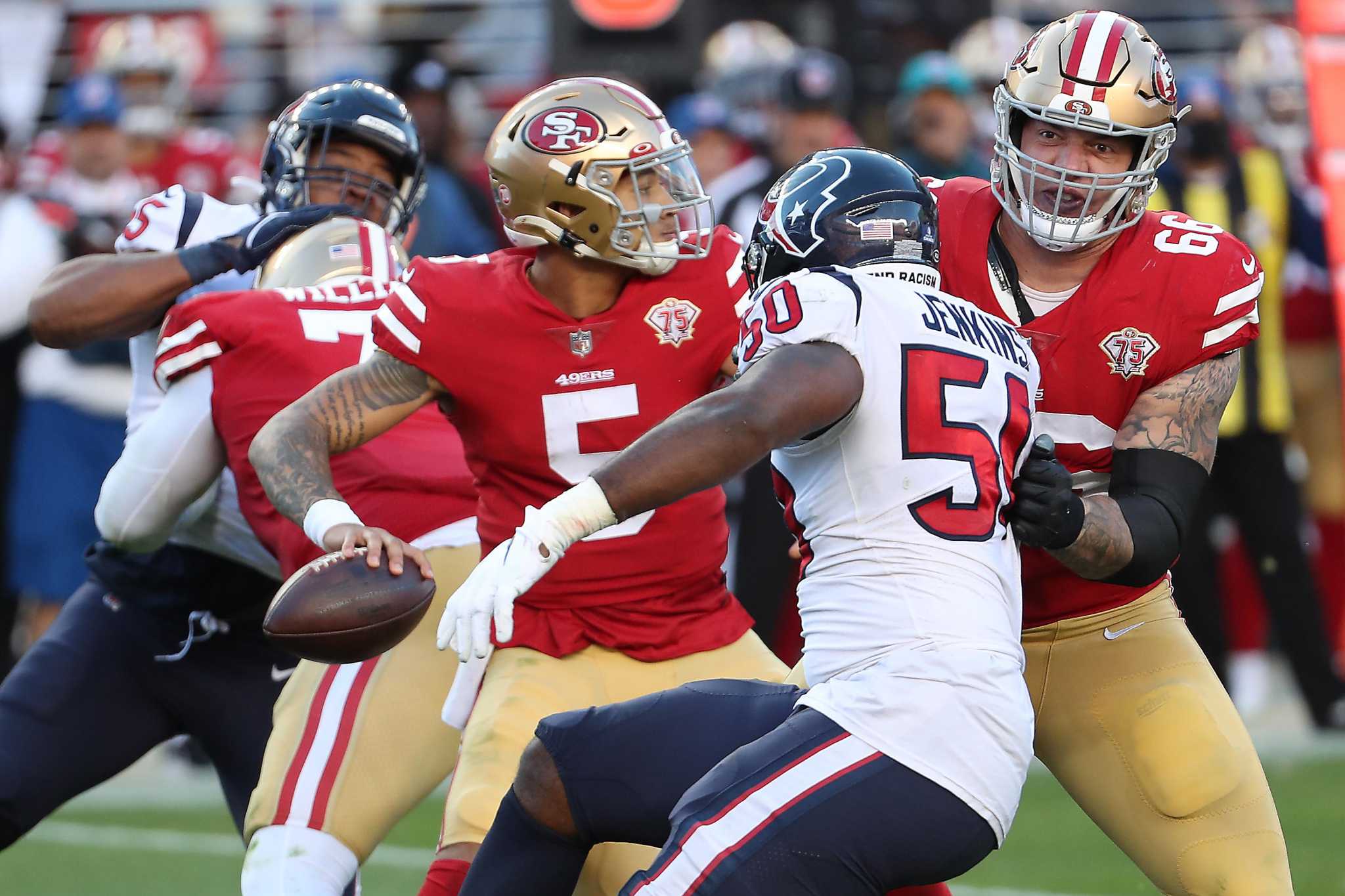 Incomplete grade on San Francisco 49ers quarterback Trey Lance in