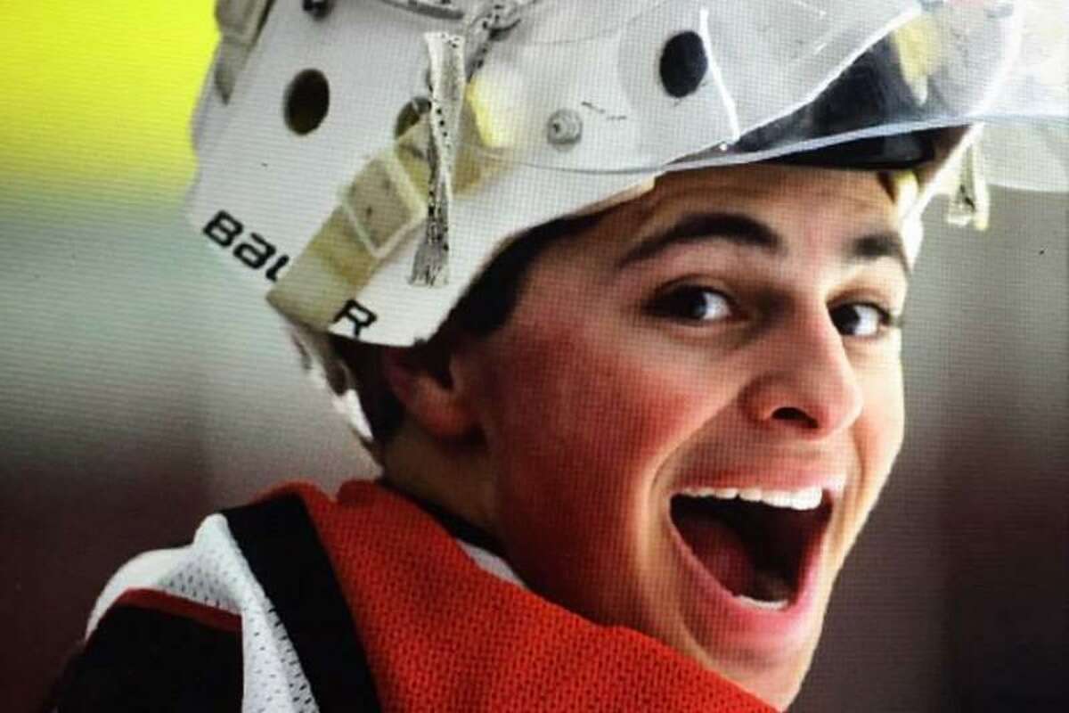 Fairfield co-op goaltender Charlie Capalbo, who died Sunday. He was 23.