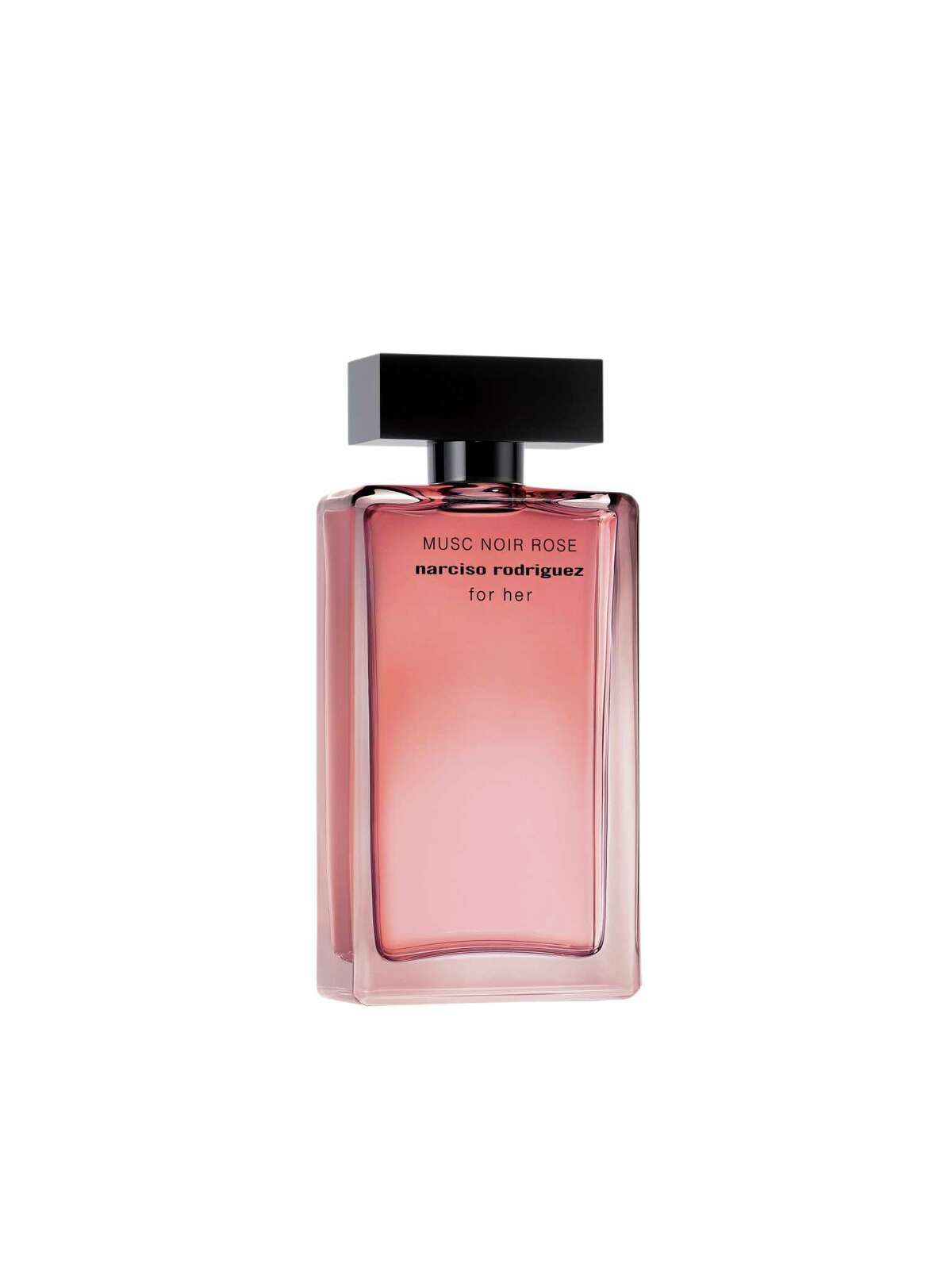 Narciso Rodriguez's new Musc Noir Rose offers intense tuberose blended with plum, pink pepper, spicy citrus, and herbal and balsamic notes.