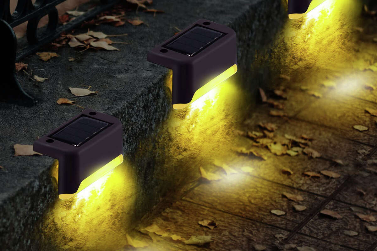 Light up your deck with these discounted solar lights.