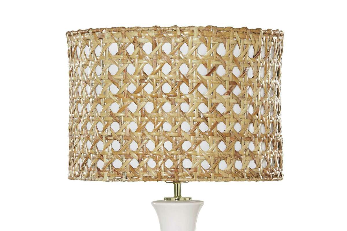 Ballard Designs’ Rattan lamp shade, $75-$101.