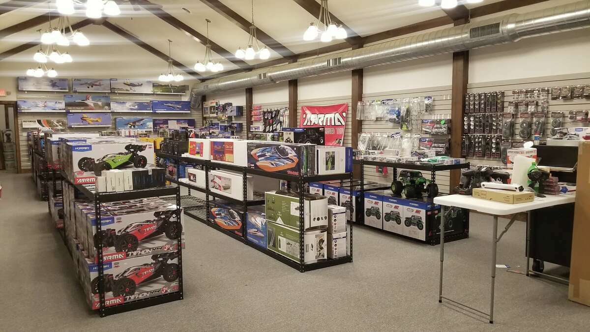 Manistee carries hobby RC vehicles, parts and accessories as well as hobby kites, plastic model kits and more.  The store opened in September 2021.