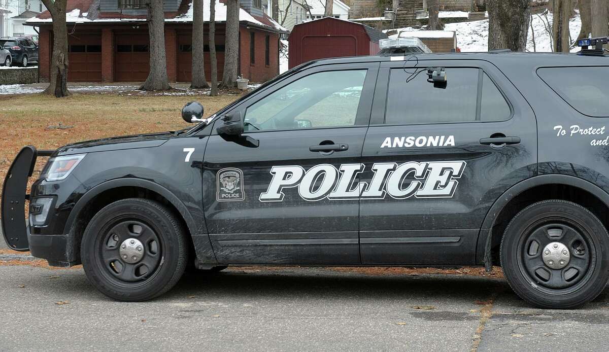 A file photo of an Ansonia, Conn., police cruiser.
