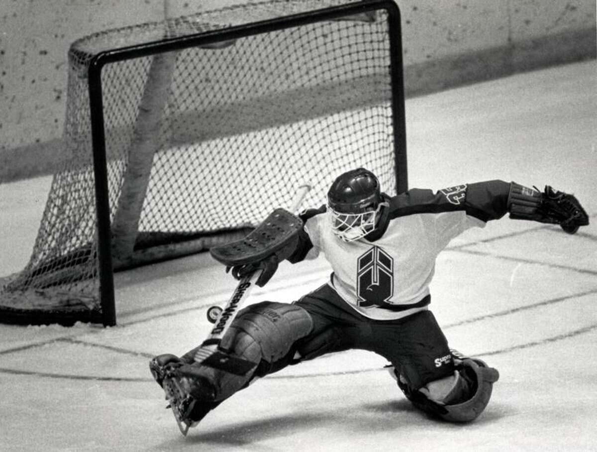 New Haven was home to pro hockey and the New Haven Nighthawks for 20 years, giving area fans the chance to see future NHL stars like goalie Glenn Healy, above, who would go on to play for the Islanders, Rangers, Kings and Maple Leafs.