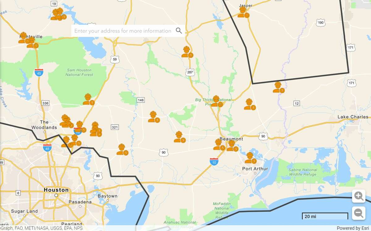 Entergy information said planned outages are sometimes required for the safety of its customers and crews.