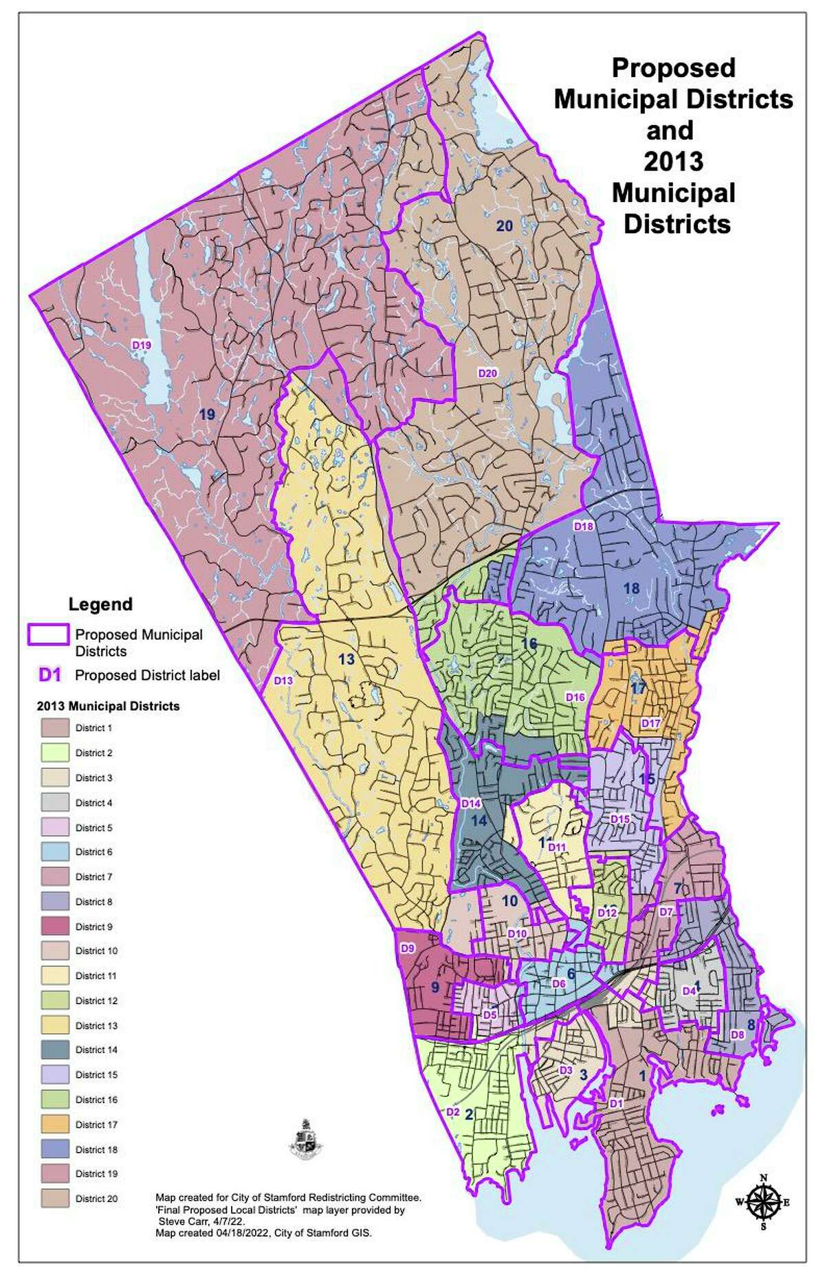 Official: Stamford redistricting proves to be a ‘challenge’ with ...