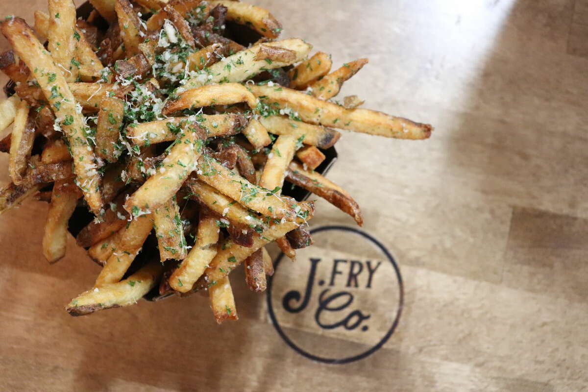 Truffle parmesan fries at Jefferson Fry Co., which has four Connecticut locations.