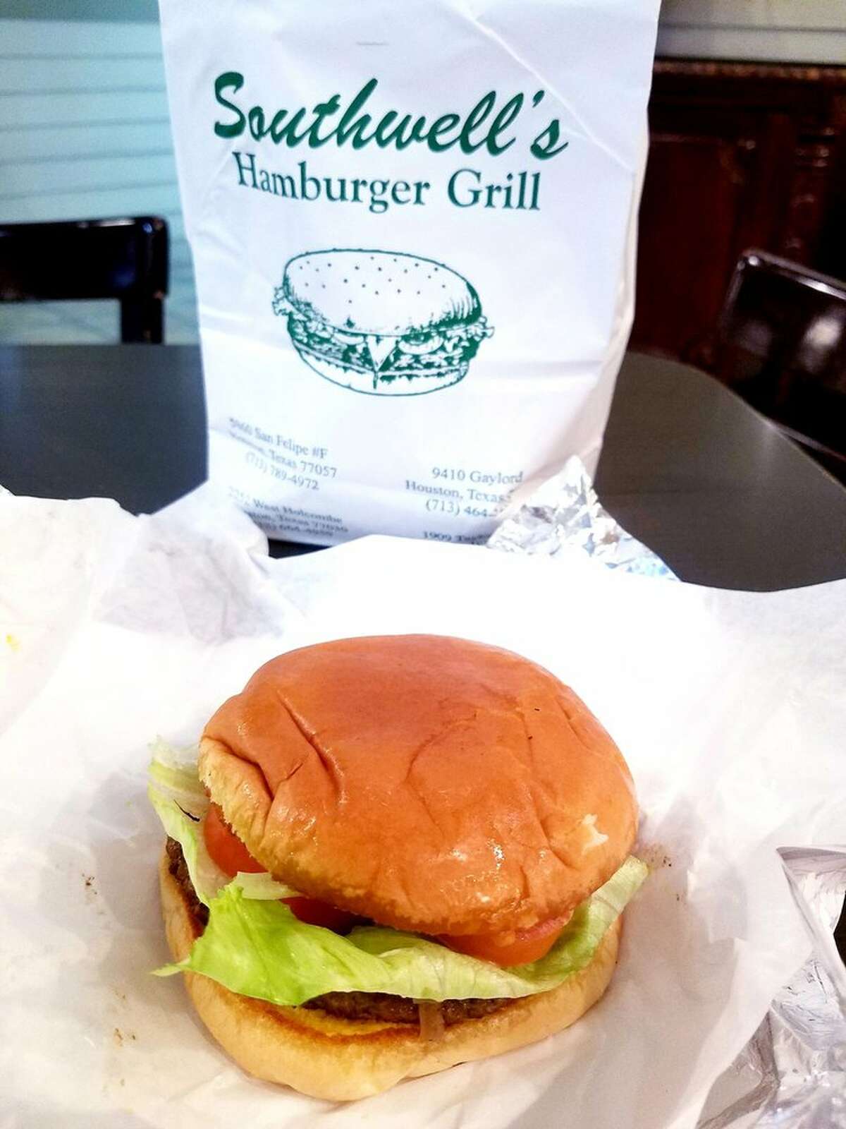 Southwell's Hamburger Grill is a classic Houston go-to for burgers.