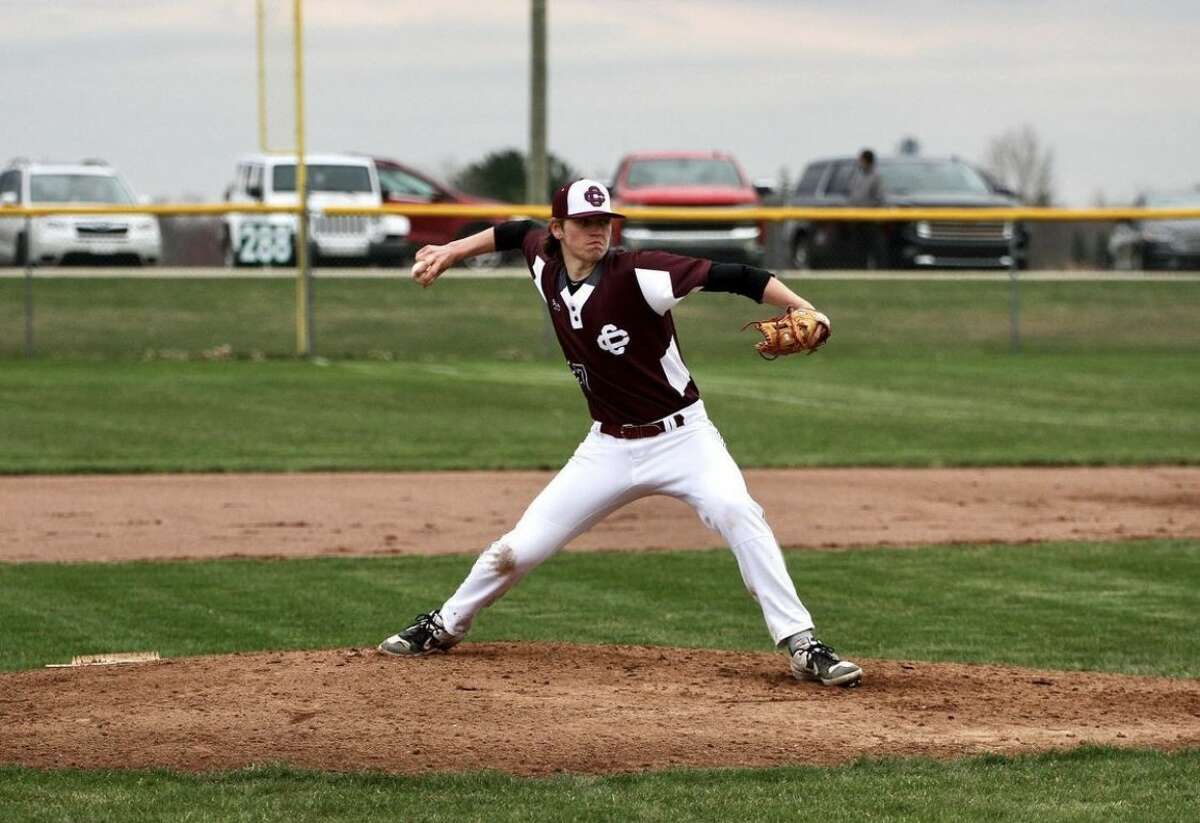 Cass City's Carson Anthes threw a no-hitter in the second game of the doubleheader against USA.