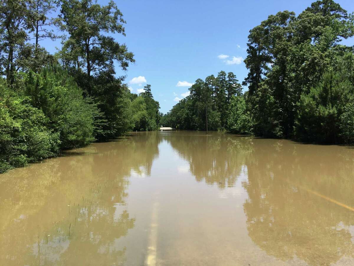 Spring Creek flooded roads around The Woodlands on May 28, 2016 in The Woodlands. Eastbound Flintridge Drive was flooded east of Kuykendahl and west of Gosling, between Rush Haven and Falconwing. Woodlands Township Director Ann Snyder got little support in her effort to re-establish the One Water Task Force that expired in December. The task force was launch in 2016 in response to the Tax Day and Memorial Day floods. Rieser was appointed as chair and the group met monthly up through Aug. 24, 2021.