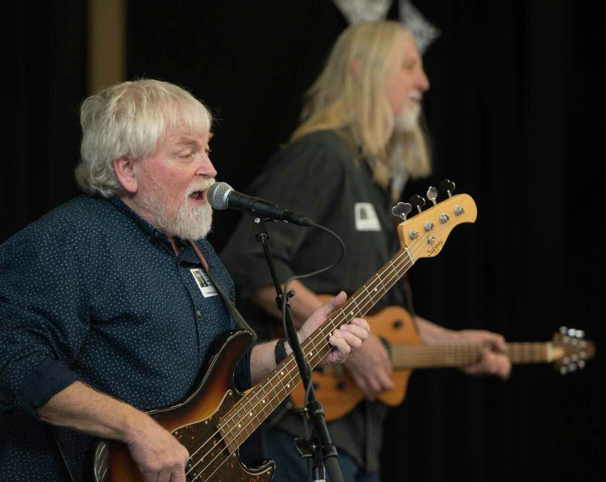 Keith Grimwood, left and Ezra Idlet, who make up Trout Fishing in America, will perform May 1 at Main Street Crossing in Tomball.