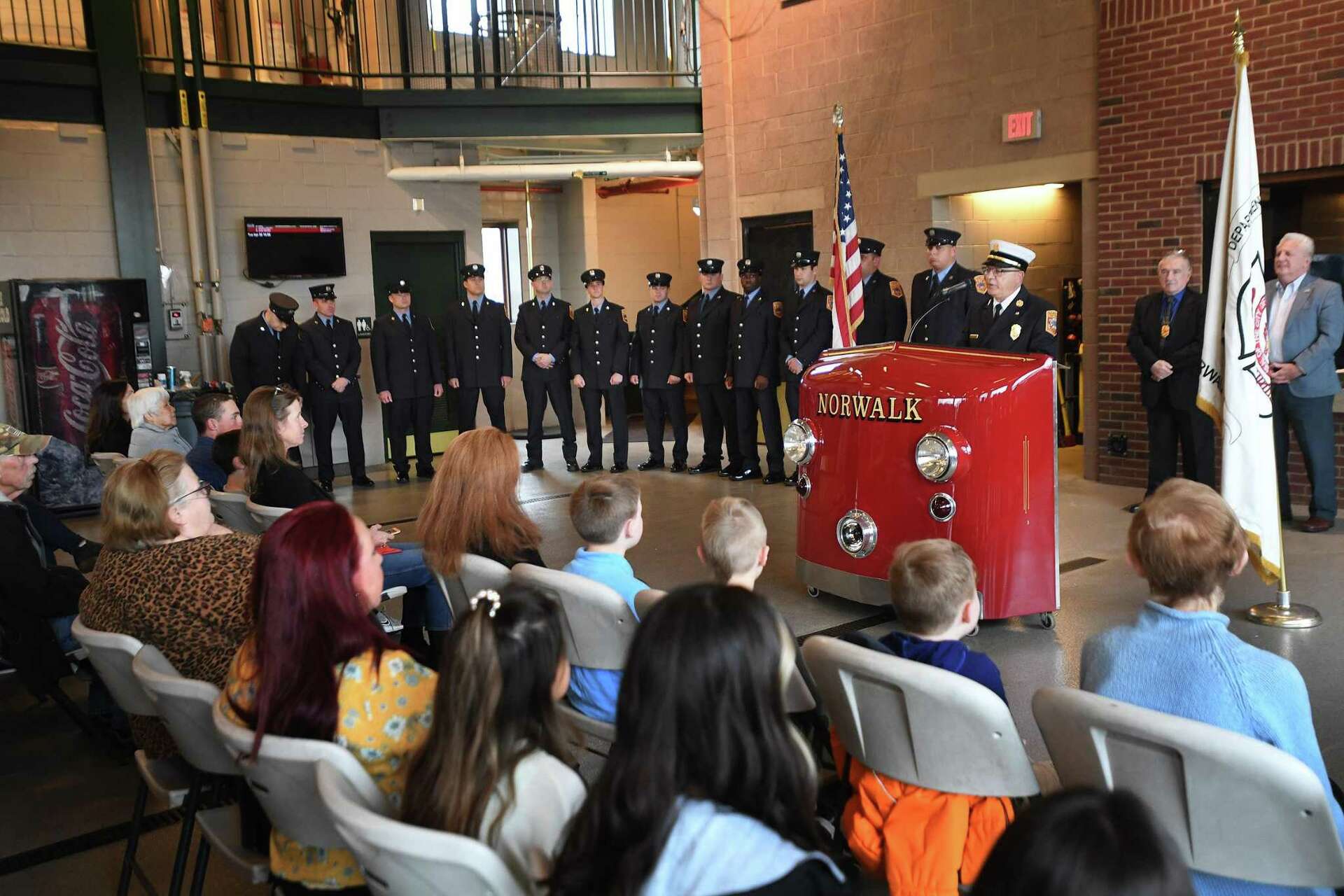 ‘A dream come true’ for 12 new Norwalk firefighters