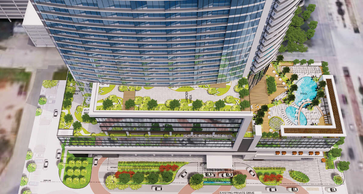 DeisoMoss is planning to break ground on the mixed-use tower on Post Oak in 2023.