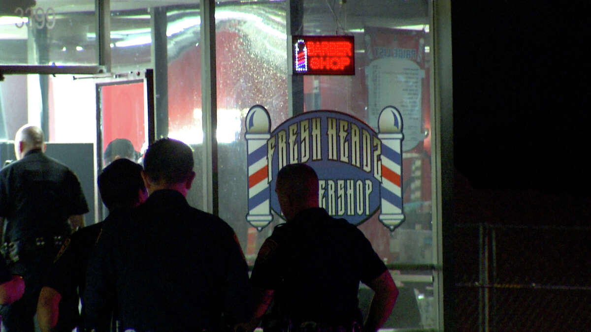 Five people were injured in a drive by shooting at a near