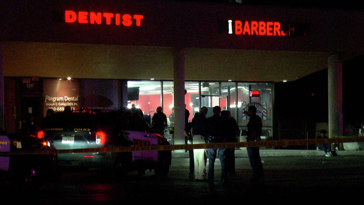 Five people were injured in a drive by shooting at a near