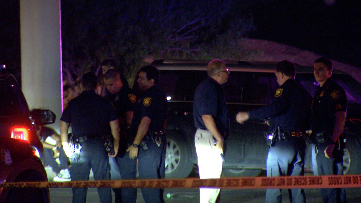 Five people were injured in a drive by shooting at a near