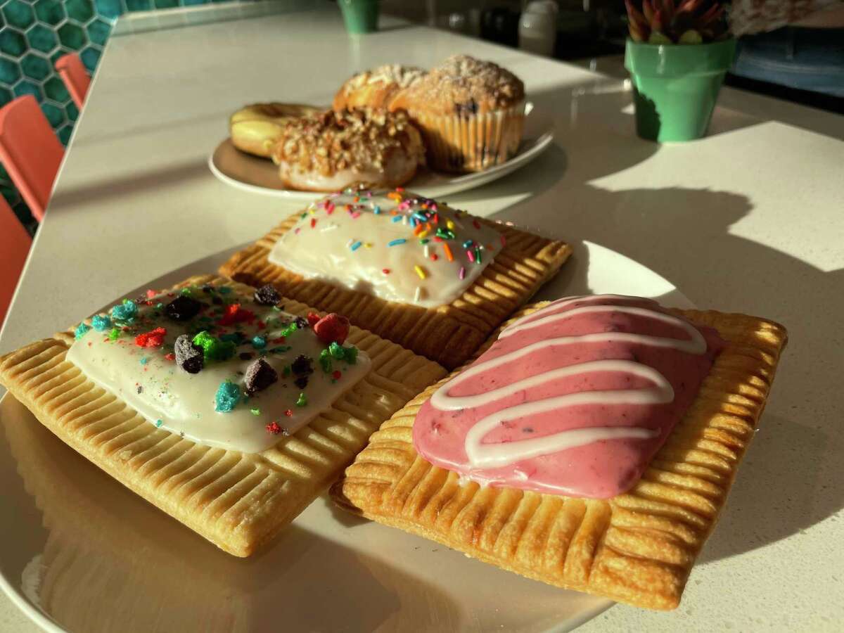 Cake Thieves Bakery & Eatery features giant tarts that are a favorite of customers.