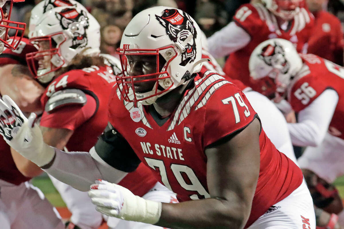 Ikem “Ickey” Ekwonu '19 heads to NFL's Carolina Panthers