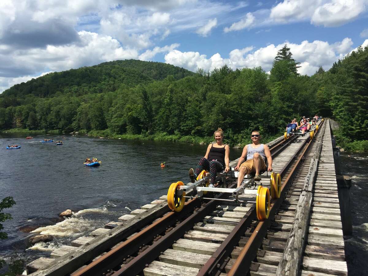 With an earlier set of bidders dropping out, Revolution Rail, which operates rail biking tours, will take over the old North Creek to Tahawus rail line in the Adirondacks.