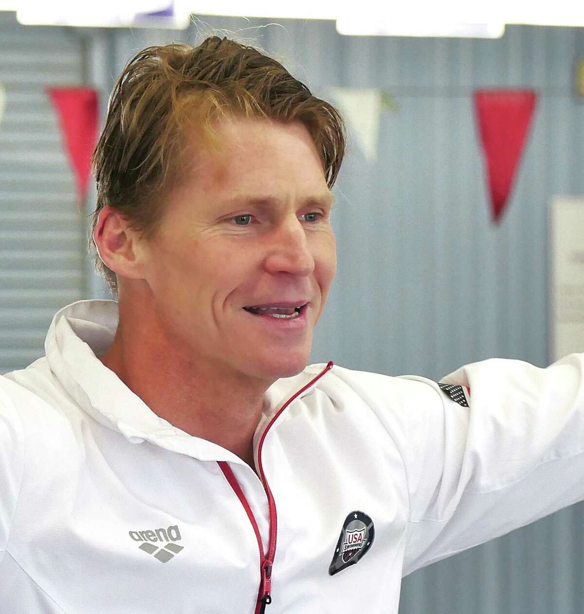 Ex-Olympian Josh Davis will be among the masters meet swimmers competing the next four days.
