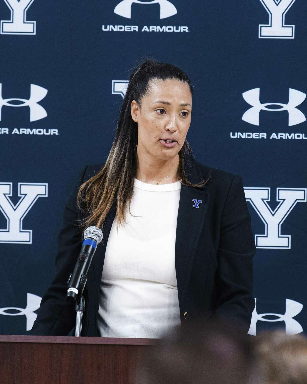 Yale women’s basketball coach Dalila Eshe spent the past nine years as an assistant, including the past three seasons at Princeton.