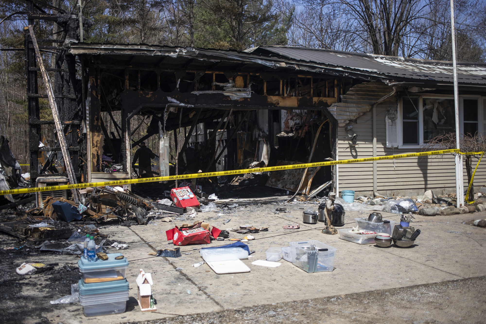 Home in Lincoln Township destroyed by fire