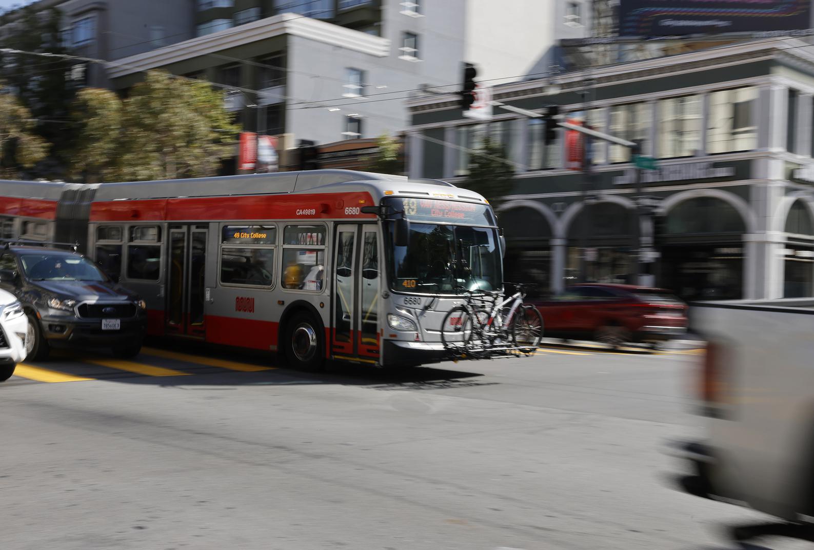 One month after its debut, this is how S.F.'s Van Ness BRT is performing - Vimarsana News