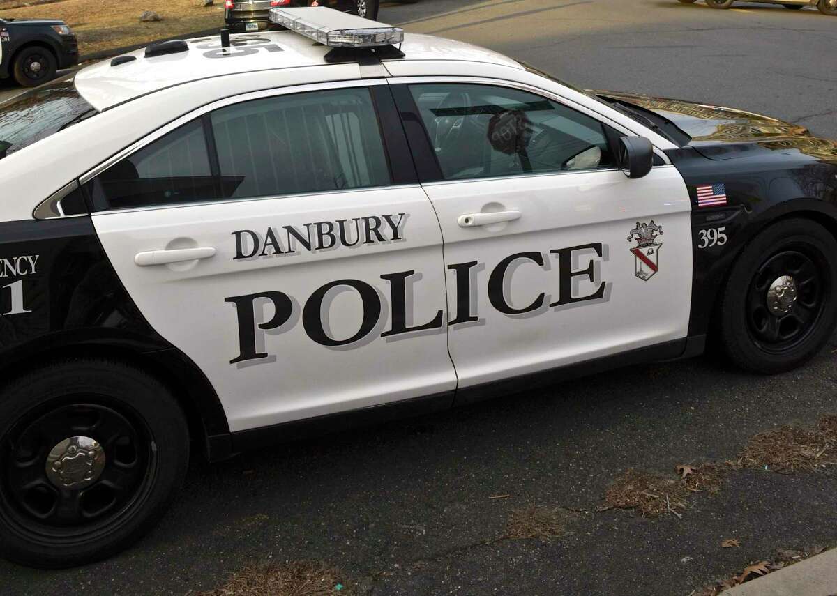 Danbury Police car. Thursday afternoon. January 17, 2019, in Danbury, Conn.