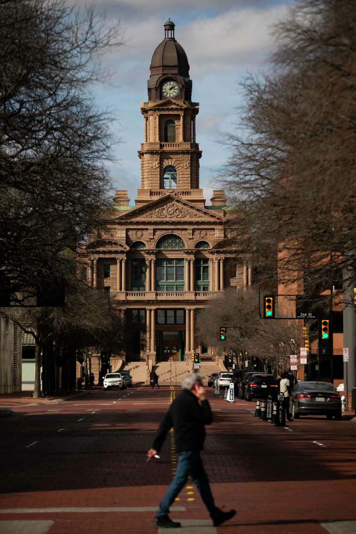 The Tarrant County courthouse in Fort Worth has seen a growing number of debt collection lawsuits filed against consumers. 
