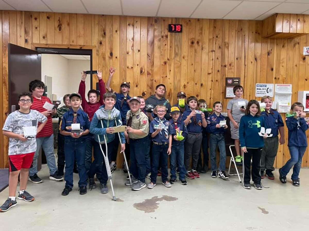 Reed City Cub Scout Troop 174 received a $1,000 grant from Consumers Energy Foundation that will help fund recruiting. Pictured is Cub Scouts Troop 174 and BSA Troop 74 during one of their joint acitivities.