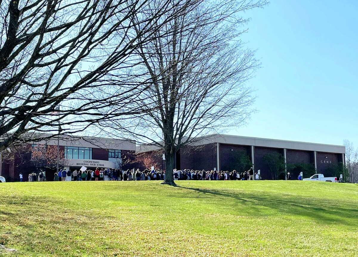 Coginchaug High students stage walkout over alleged discrimination