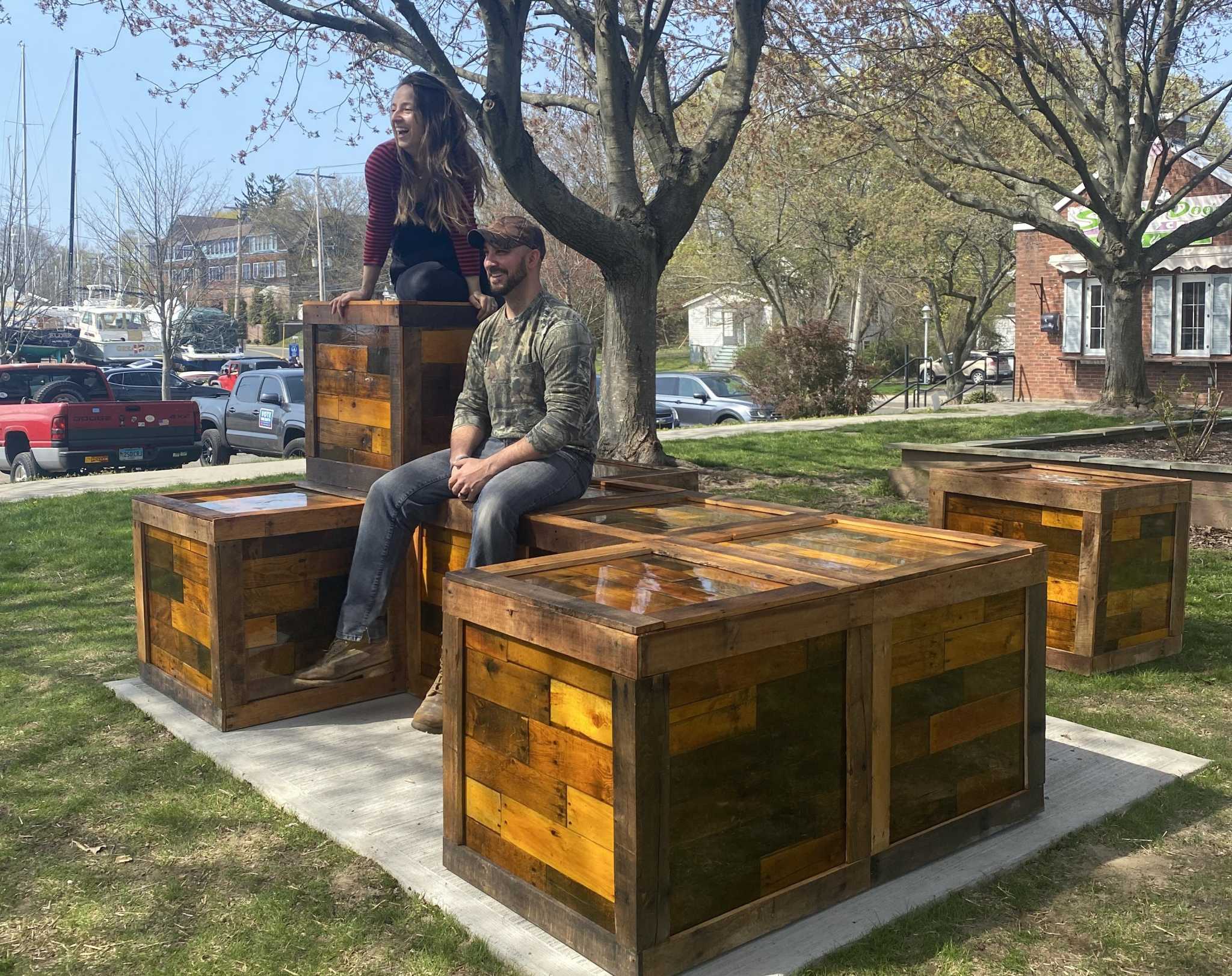 Milford 're-imagines' park benches as artistic experiences - Vimarsana News