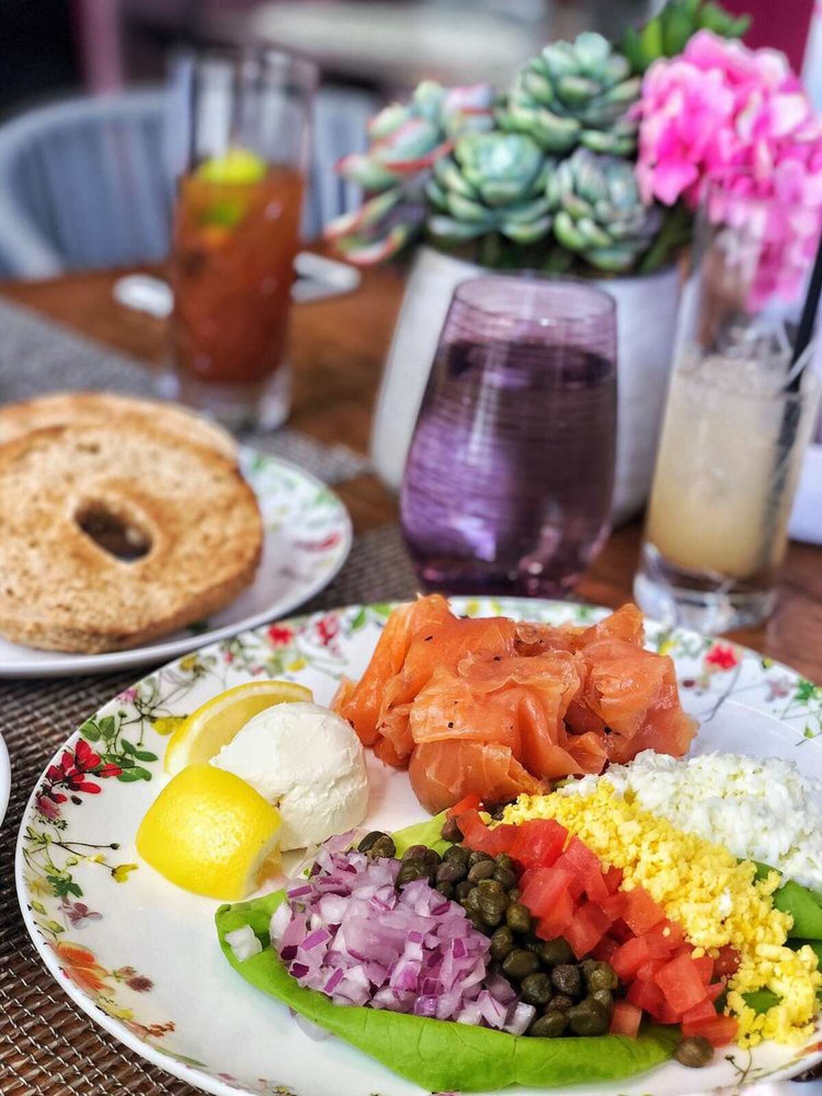 Lighter, healthier brunch fare can be found at Bloom & Bee.