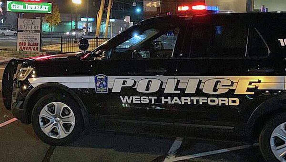 A file photo of a West Hartford, Conn., police cruiser.