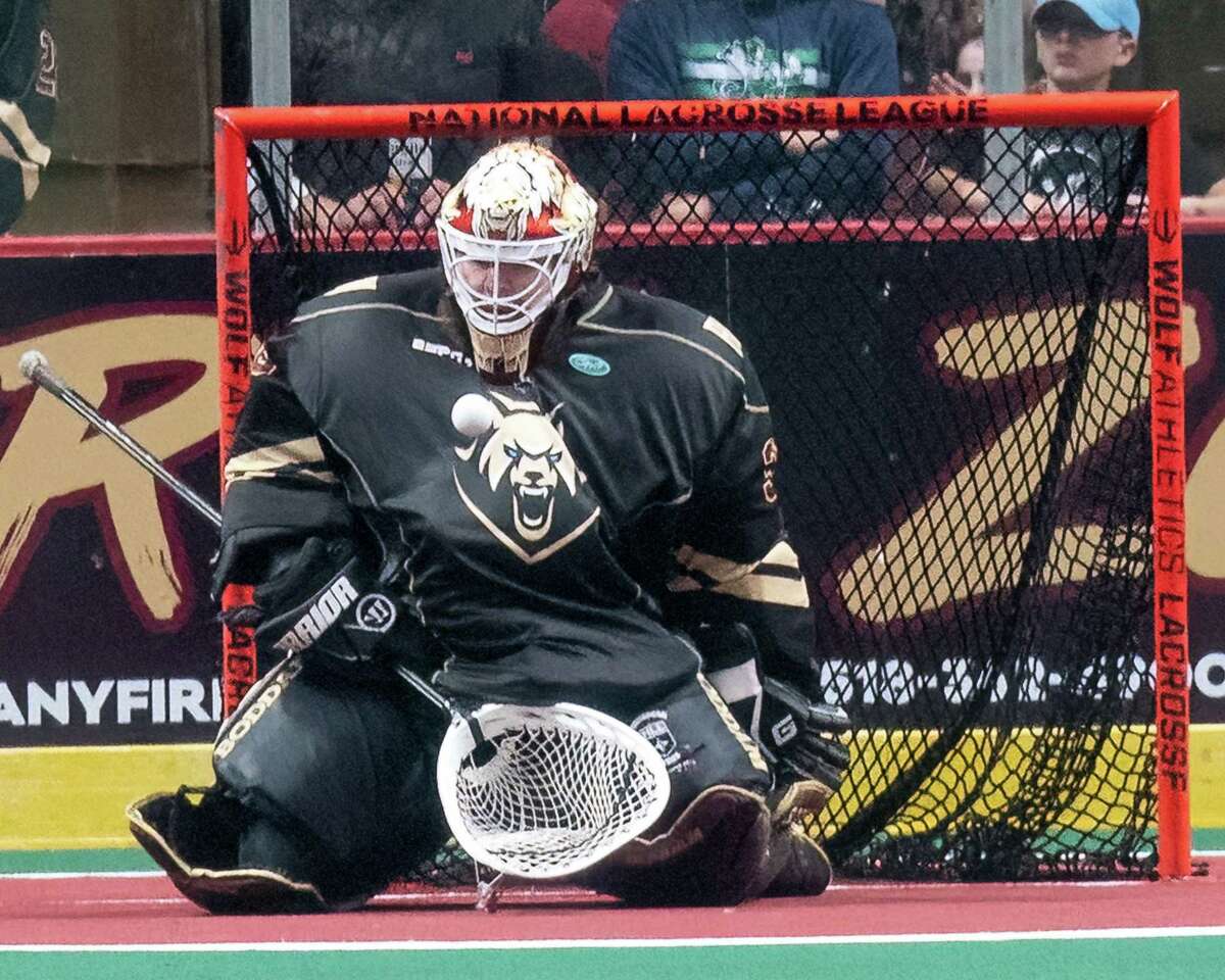 Albany FireWolves goalie Doug Jamieson, shown from last season, had his 2,000th career save among the 36 he made Saturday in a 13-5 loss at Philadelphia.