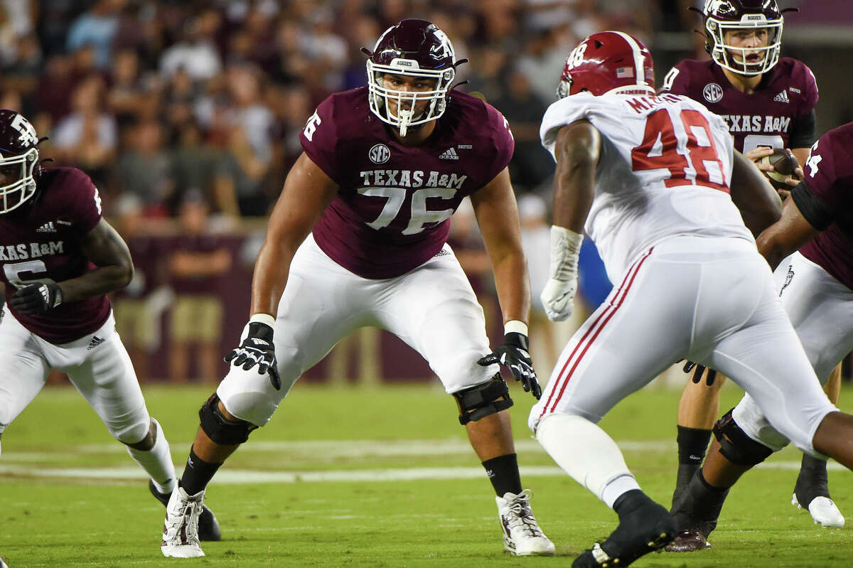 Tackle Reuben Fatheree is one of the Texas A&M offensive line's top returnees and which side he lines up on could depend upon who wins the starting quarterback competition.