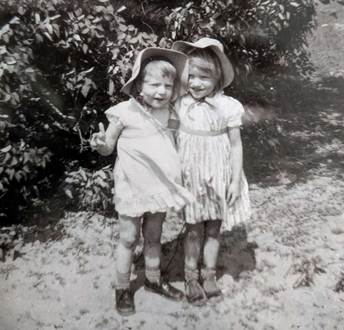 Bernadine LeBeau, left, and Mary Ann Sczepanski were the daughters of Henry and Frances Bartos and the granddaughters of Andrew Bartos. Andrew liked to have his grandchildren take turns sleeping at the foot of his bed to keep his feet warm.