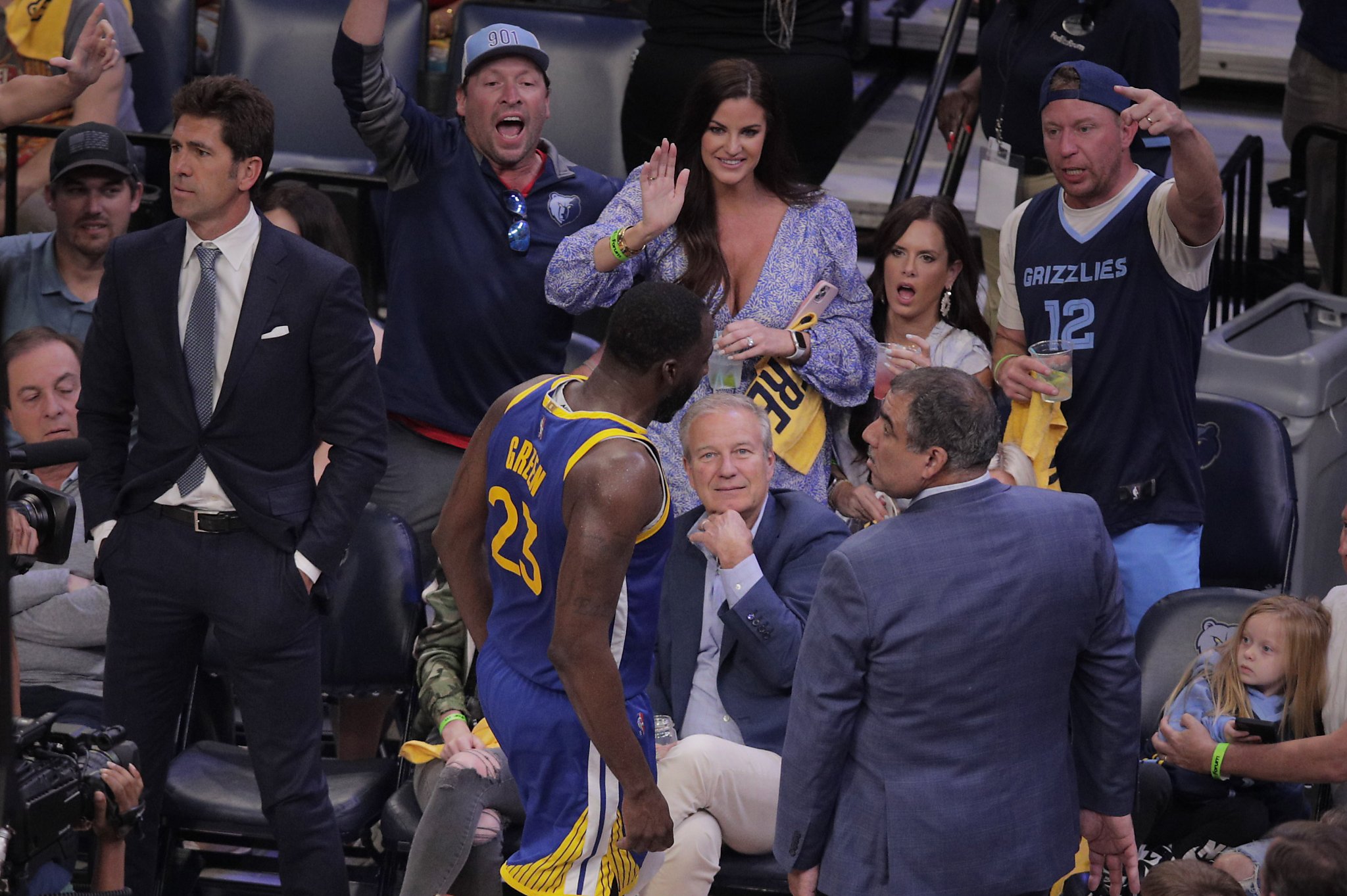 Draymond Green ejected from playoff game for flagrant foul