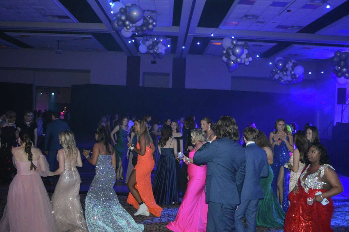 The Edwardsville High School prom at the Gateway Convention Center in Collinsville Saturday was a more formal event this year, as compared to last year's casual approach.