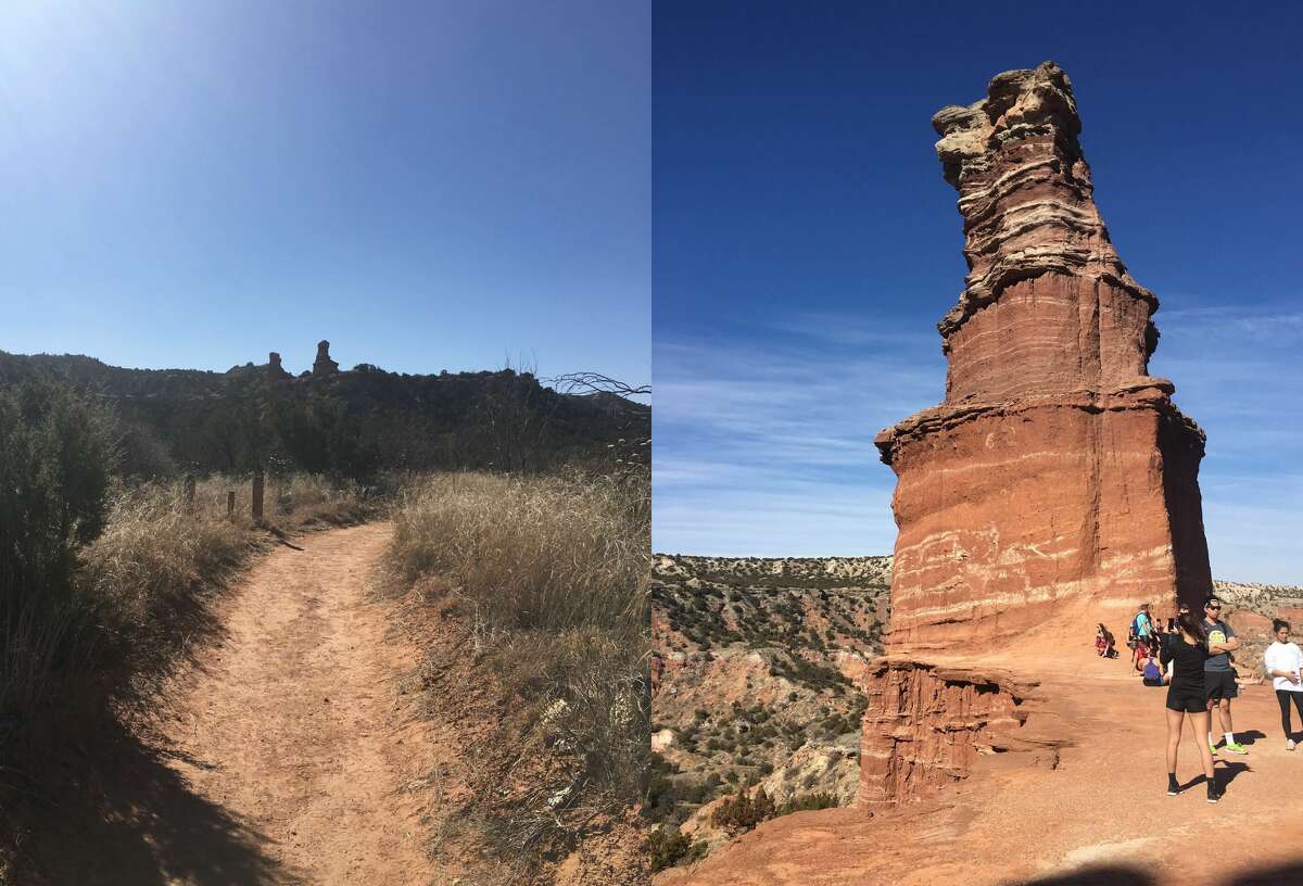 The Lighthouse trail in Palo Duro Canyon State Park 