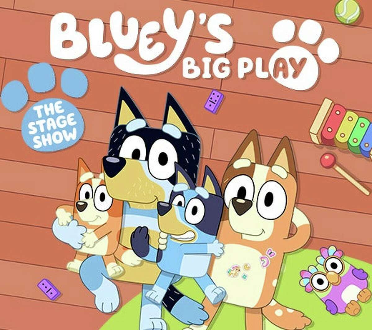 Popular Disney show "Bluey" will come to the Fox Theatre in St. Louis next year. 