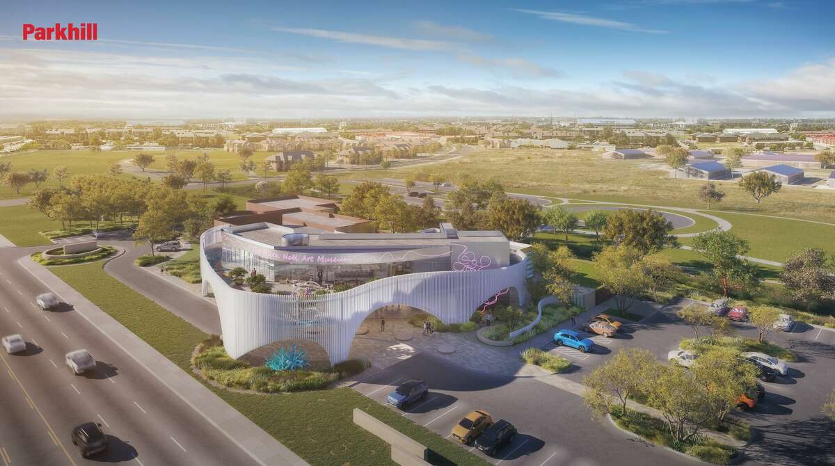 The capital enhancement project renderings for the new Ellen Noel Art Museum facility. 