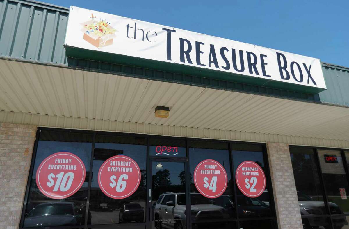 The Treasure Box takes Amazon overstocked items and sells them at a discount off Texas 105 in Montgomery.