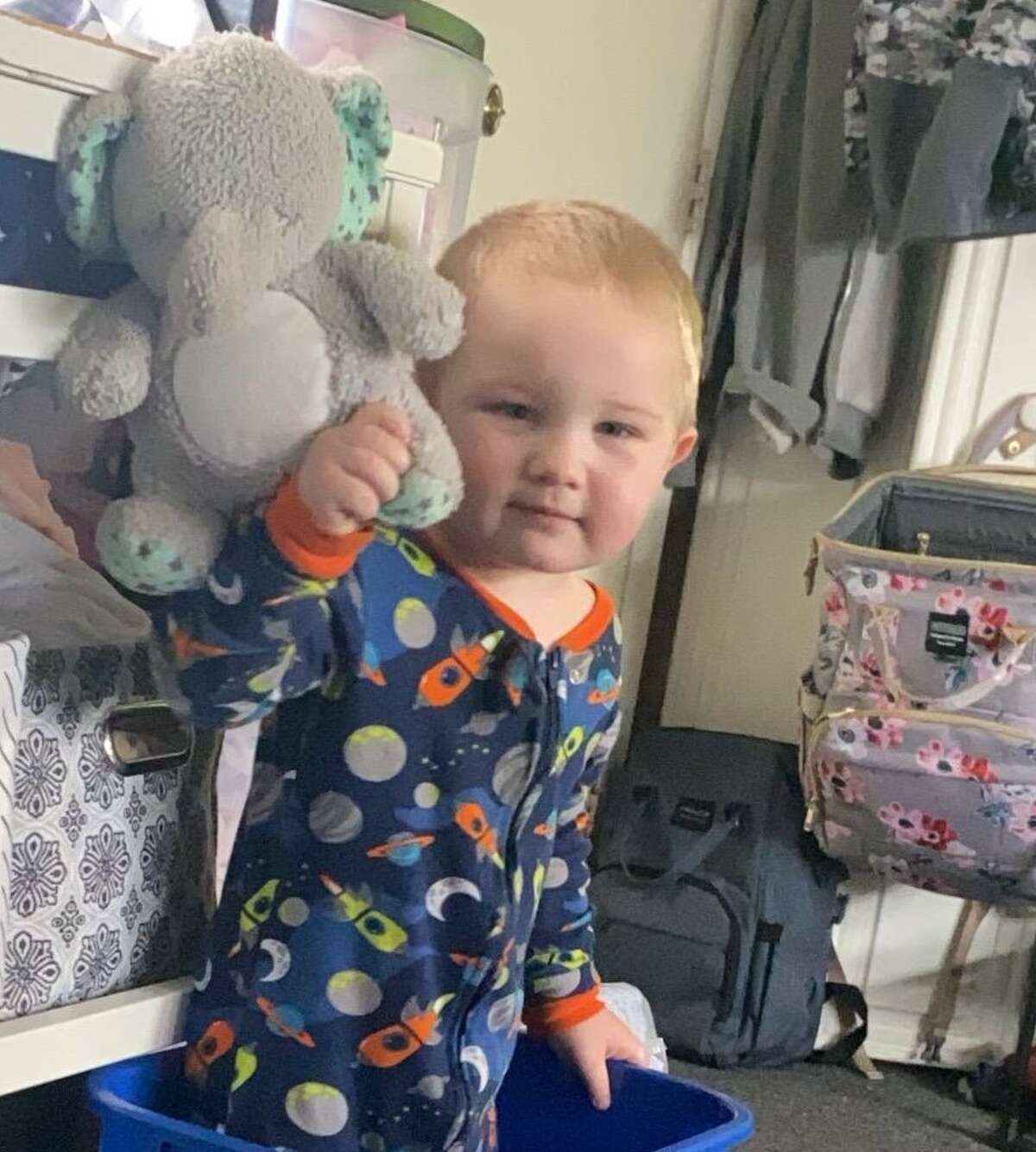 Kent County deputies started looking for the almost 2-year-old on Sunday in the area of Division and M-6 after the family reported the boy missing around 11 a.m.