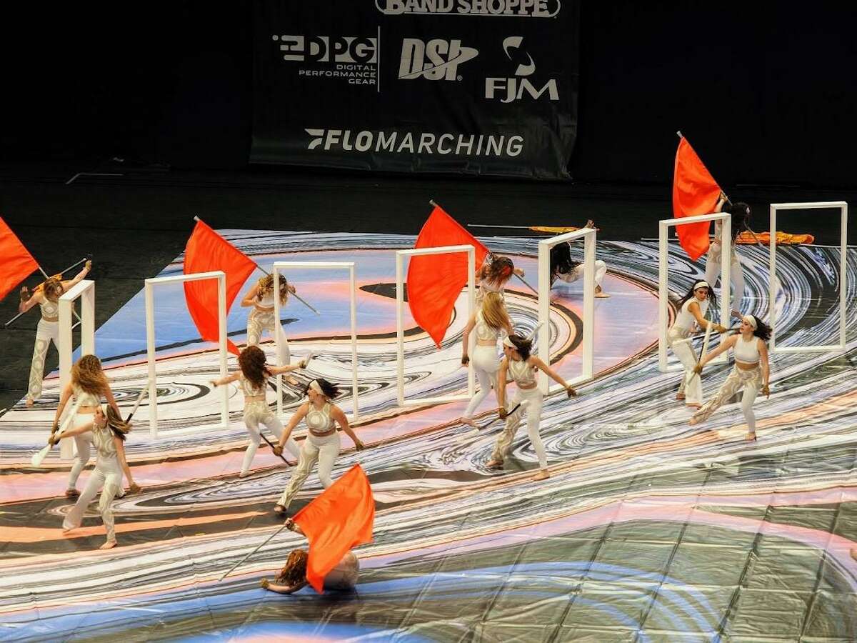 The Woodlands High School Color Guard team placed third at the Scholastic World competition in Dayton, Ohio April 7 through 9 this year. It is the first time a team from Texas has medaled at the Scholastic World competition. This year’s performance was inspired by The Doors.