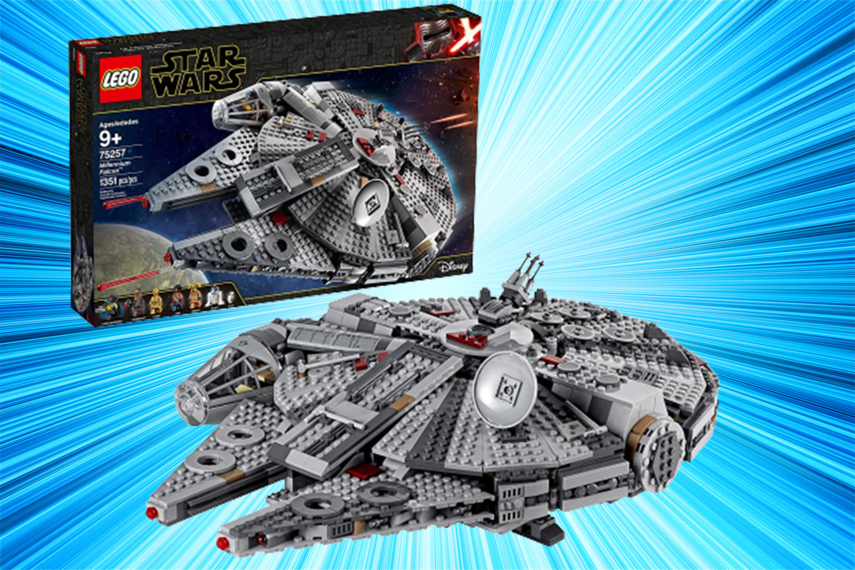 Get the LEGO 'Star Wars' Millennium Falcon set for 20% off on Amazon