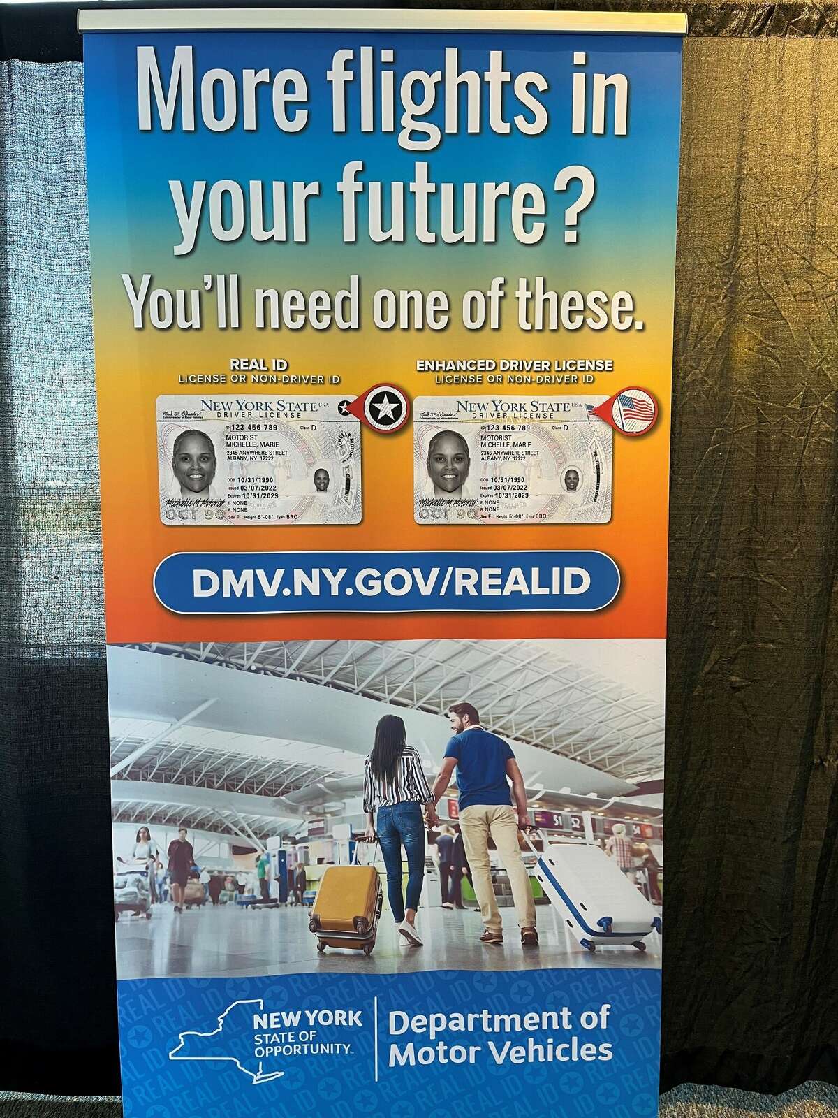 Albany International Airport will require travelers to have Real IDs to board domestic planes in 2023 in compliance with the federal Read ID Act. 