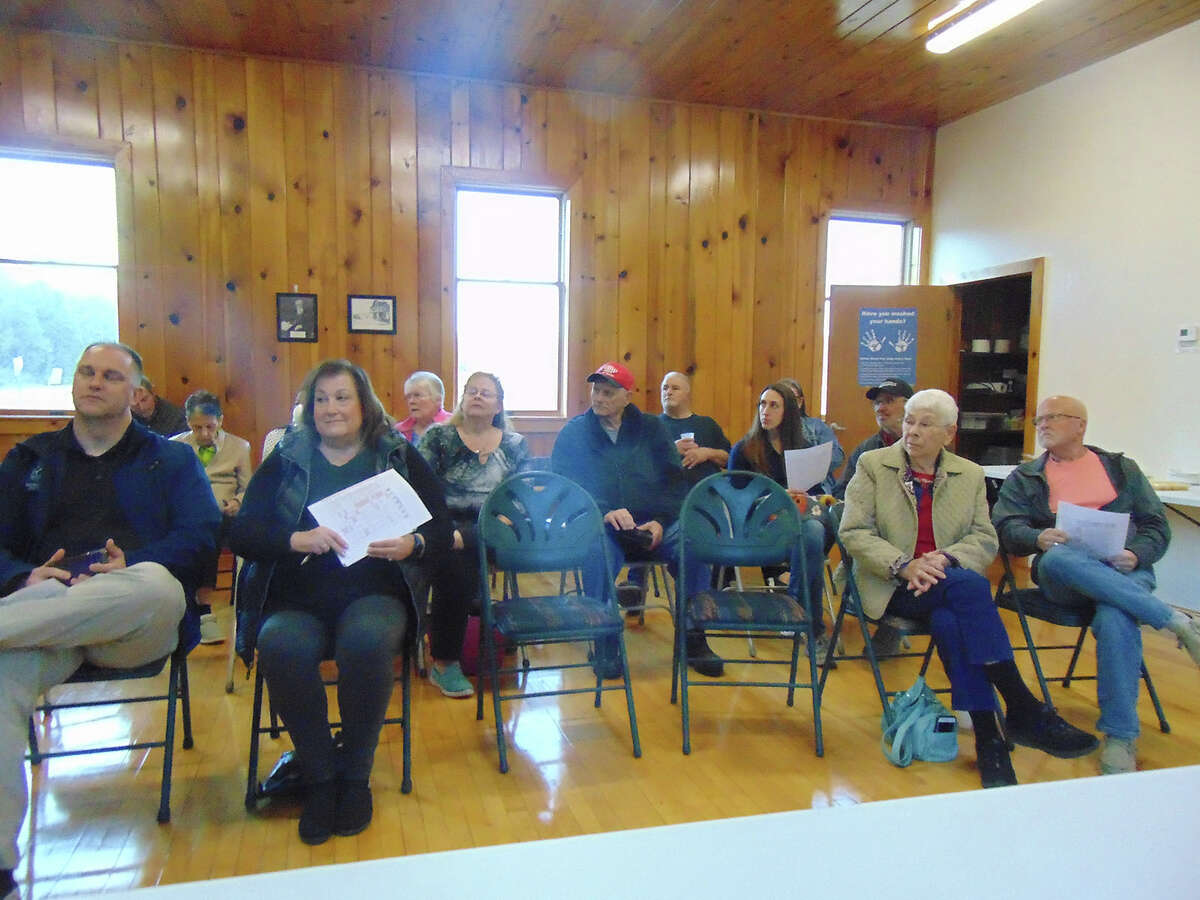 Elected officials from Lake County's townships met at Pinora Township Hall for the quarterly Lake County Township Association meeting.