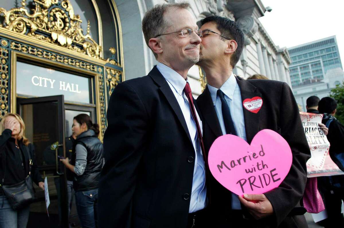With Roe overturned, LGBTQ activists worry same-sex marriage is next : NPR