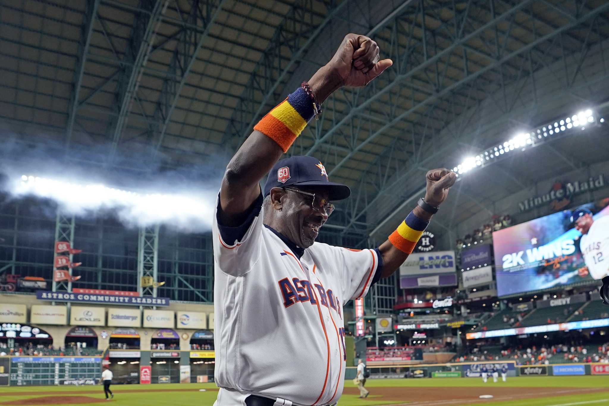 Dusty Baker Jr. Houston Astros Road Jersey by NIKE